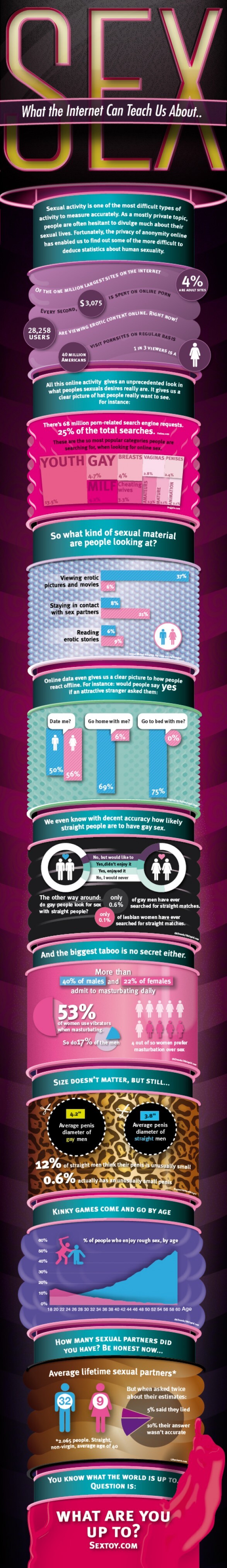 What the Internet Can Teach Us About Sex Infographic