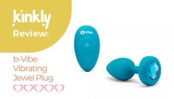 b-vibe Vibrating Jewel Plug: Sex Toy Review